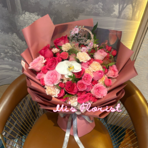 升職花束 / 生日花束 / 結婚週年紀念 – 佛洛依德玫瑰花