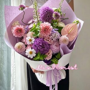蔥花、大麗花花束（季節限定）