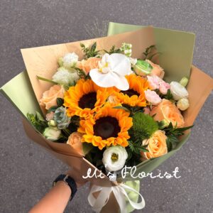 男士花束 / 升職花束 / 榮休花束 – 向日葵（需提前預訂）